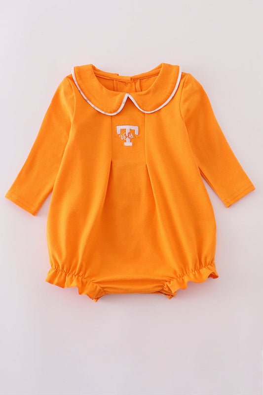 Orange Tennessee go vols embroidery bubble
