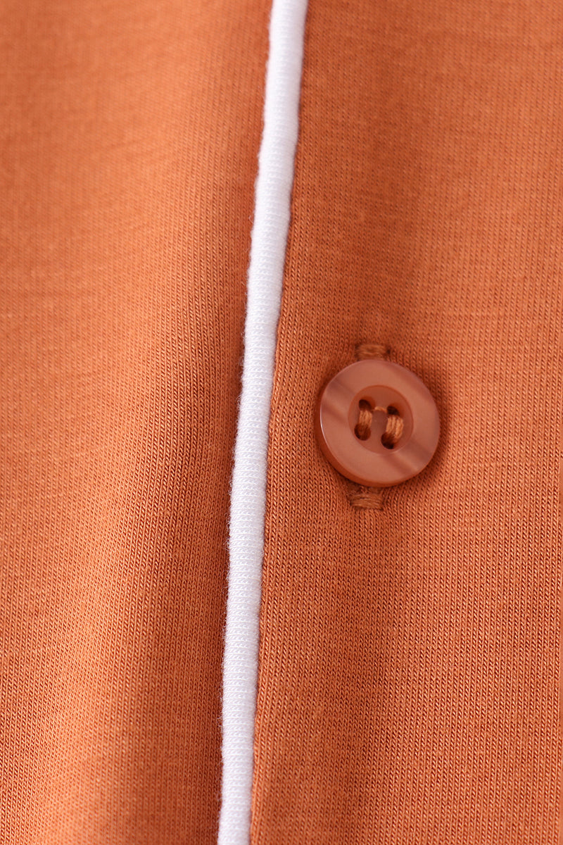 Caramel bamboo mom pajama set – view 4