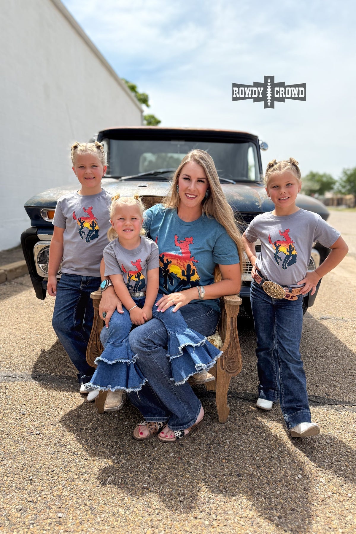 KIDS Bowie Bronc Tee