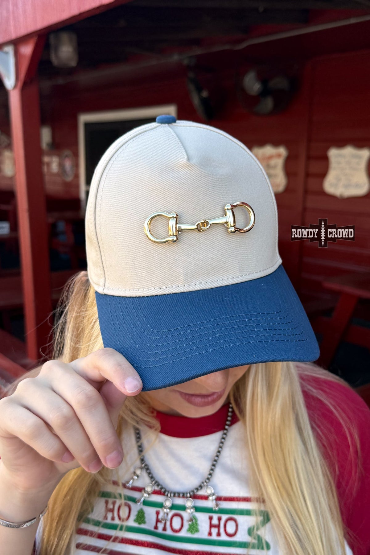 Snaffle Snapback Cap