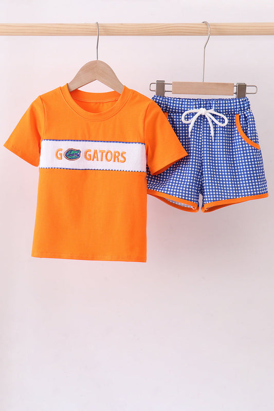 Florida Gators smocked shorts set